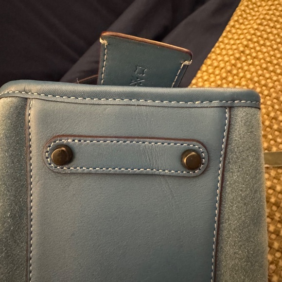 Coach Rogue 25 Blue Suede 10486 - Picture 12 of 16